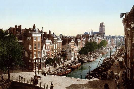 Delftsevaart 1895 - Oud Rotterdam